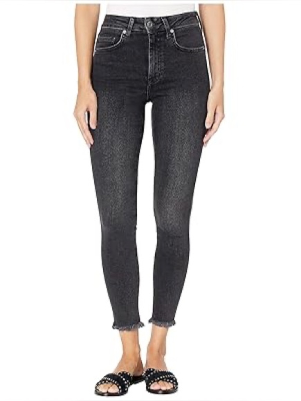 Free People We the Free Raw High Rise Jeggings